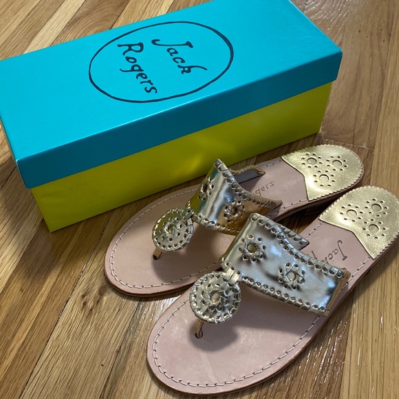 Jack Rogers Shoes - Jack Rogers Hamptons Flat Sandals